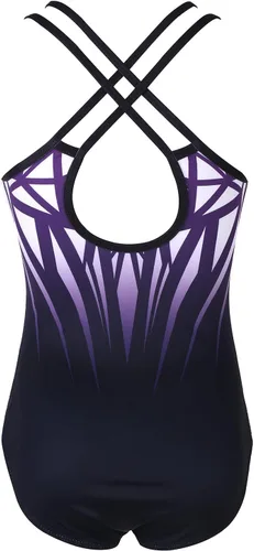 Miniatura 23 de MODAFANS Leotardos de gimnasia para niñas brillantes para bailar ballet, pantalones cortos con espalda cruzada