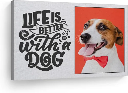 Miniatura 14 de Smile Art Design Impresión en lienzo personalizada: arte de pared con fotos personalizadas, hecho a pedido en Estados Unidos, lienzo premium