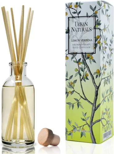 Miniatura 18 de Urban Naturals Amber & Lavender - Juego de difusor con varillas aromáticas Colección de aromaterapia (Awaken + Renew) Mind & Body Ambientador