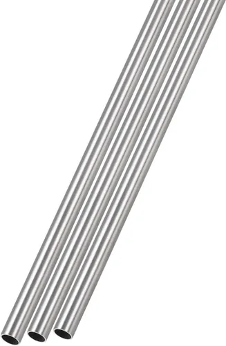 Miniatura 12 de METALLIXITY Tubo de acero inoxidable 316 (0.079 in de diámetro x 0.012 in de pared T x 9.843 in de largo), 3 piezas, tubo recto - para muebles