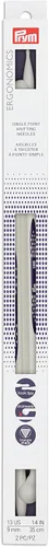 Miniatura 6 de Prym Ergonomics - Aguja de tejer de un solo punto de 14 pulgadas, tamaño 2 (paquete de 2)