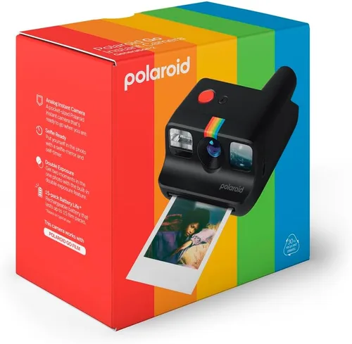 Miniatura 9 de Polaroid Go Generation 2 - Mini cámara de película instantánea con película de color Polaroid GO, paquete doble y álbum de fotos + tela