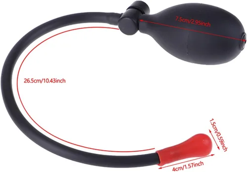 Miniatura 2 de Enchufe anal inflable de silicona suave, dilatador anal consolador grande, extensor de ano, masajeador, juguete sexual para hombres y mujeres, bomba