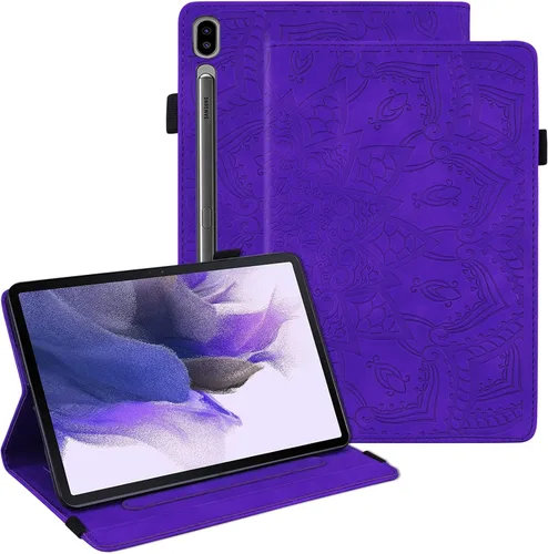 Miniatura 8 de Dteck Funda inteligente de cuero para Samsung Galaxy Tab S8 Ultra de 14.6 pulgadas 2022, azul con bolsillo frontal, soporte de múltiples ángulos