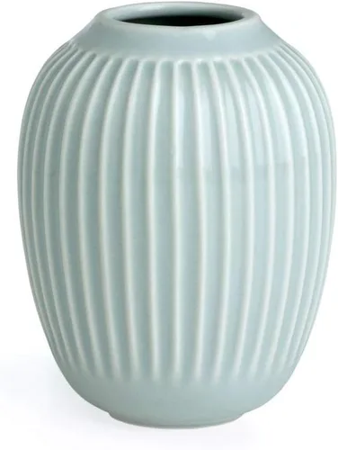 Miniatura 7 de Kahler Hammershoi - Jarrón de porcelana acanalada blanca, 4.1 pulgadas