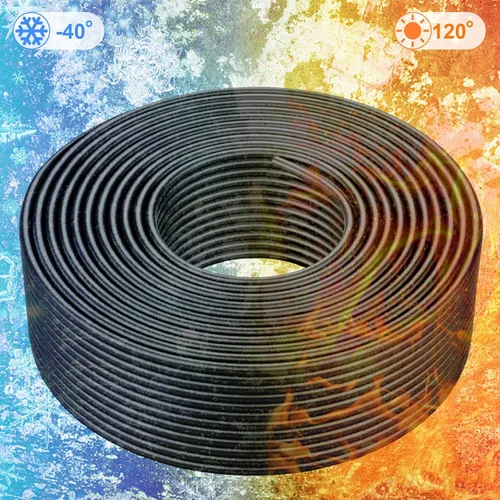 Miniatura 6 de Cable de panel solar Shirbly - 200 pies de cable de cobre estñado en negro, 10AWG (6mm²), cable de extensión solar PV para automotriz al aire libre