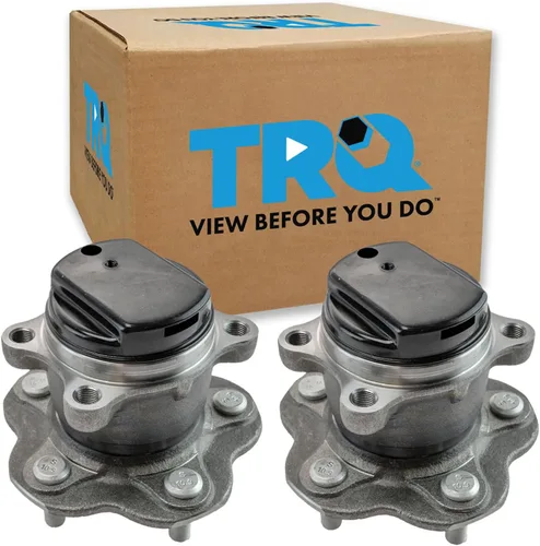 Miniatura 195 de TRQ Juego de conjunto de rodamiento de rueda delantera y buje de 2 piezas Compatible con Chevrolet Cobalt 2005-2010 HHR 2006-2011 Pontiac G5