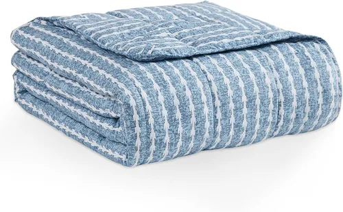 Miniatura 26 de L'AGRATY Manta con peso de 5 libras, para regazo, manta pequeña y portátil para adultos, refrescante, para viajar, relajarse y dormir, para todas