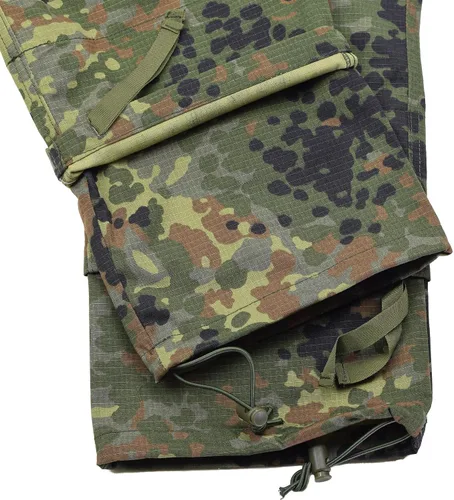 Miniatura 5 de Pantalones Flecktarn estilo militar alemán Tacgear Field Cargo Combat Pantalones Camo Tactical Ripstop