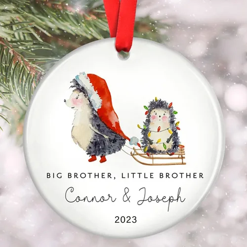 Miniatura 6 de Adornos familiares personalizados, adorno de Navidad familiar, decoración del hogar de Navidad, regalos de Navidad para la familia, adornos de árbol