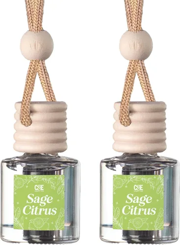 Miniatura 12 de CANDECraftCo - Difusor para colgar en el automóvil, para aceites esenciales, aromas, fragancia, aromaterapia, de larga duración