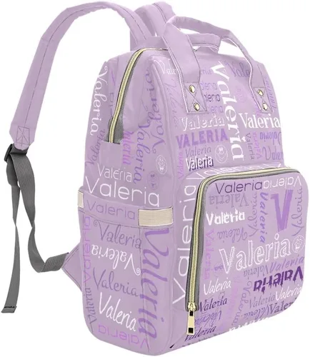 Miniatura 3 de XOZOTY Mochila de pañales personalizada con nombre para hombres y mujeres, bolsas de bebé de enfermería personalizadas, bolsa de viaje para hombros