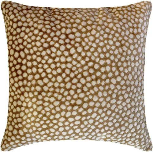 Miniatura 23 de HomeCentric Funda de almohada geométrica beige, 12 x 12 pulgadas, cuadrado de lino y algodón, círculos contemporáneos de Pascua, círculo de la vida