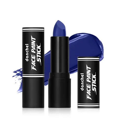 Miniatura 19 de 2 unidades de pintura roja para rostro y cuerpo, fácil de mezclar, para béisbol, fútbol, Halloween, disfraz de vampiro, bromista y payaso, crema
