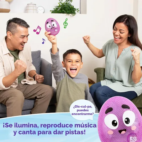 Miniatura 4 de Eggworthy by Relatable, el juego de escondite y busca apto para niños, juguetes para niños a partir de 3 años, incluye 1 juguete iluminado de huevo