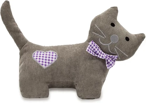 Miniatura 16 de Lindo Tope Decorativo para Puerta para Piso de Casa y Oficina, Topes de Puerta de Tela con Animales Ponderados, Protectores de Pared Pesados, Gato