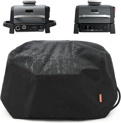 Funda impermeable para parrilla Ninja Woodfire al aire libre, accesorios para parrilla de ahumador de fuego de madera Ninja serie OG300/700, con