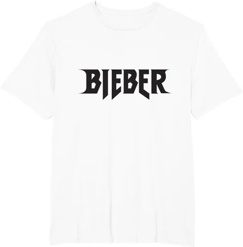 Miniatura 6 de Justin Bieber Camiseta negra con logotipo Bieber S