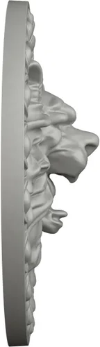 Miniatura 3 de Ekena Millwork ROS08X08LI Roseta de León, 7 3/4"OD x 2"P, imprimado