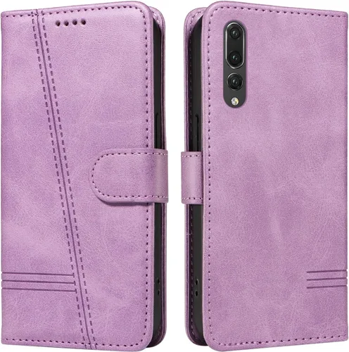 Miniatura 153 de Funda con tapa para Huawei Nova Lite 3, protección de 360 grados, a prueba de golpes, de piel sintética, con función atril y 3 ranuras
