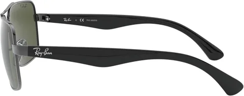 Miniatura 4 de Ray-Ban RB3483 - Gafas de sol cuadradas de metal para hombre