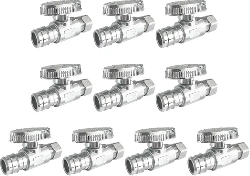 Miniatura 9 de SUNGATOR Paquete de 2 codos de oreja NPT hembra PEX A de expansión de 1/2 "x 1/2", ASTM F1960 solo para tubos Pex-A