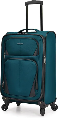 Miniatura 2 de U.S. Traveler Aviron Bay - Equipaje extensible con ruedas giratorias, Color verde azulado.), US08125E23