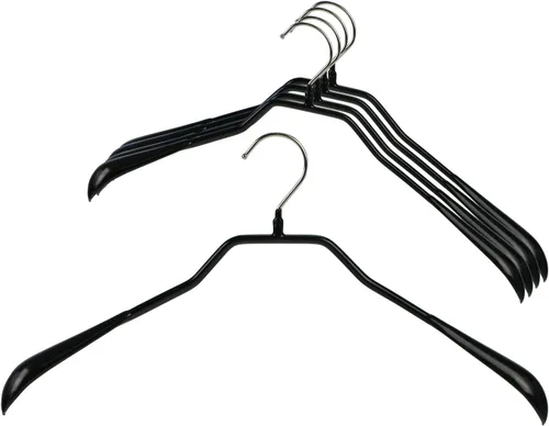 Mawa by Reston Lloyd BodyForm Series - Percha de ropa extra ancha antideslizante que ahorra espacio para chaquetas, trajes y abrigos, estilo 46/L,