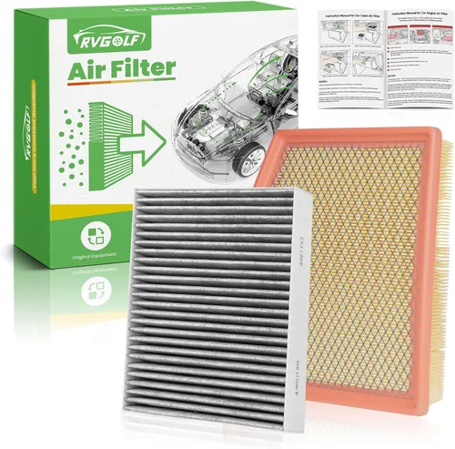 Miniatura 31 de Juego de filtros de aire de motor+cabina para Honda Civic 2016-2026 (2.0L), HR-V HRV 2023-2026 (2.0L) (solo aspirado naturalmente, no para tipo R!)
