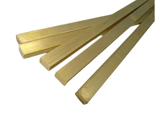 Miniatura 2 de Barra plana de latón de 0.118 in x 0.197 in x 39.37 pulgadas de largo, 1 barra rectangular de metal macizo C360 para hacer cuchillos, manualidades