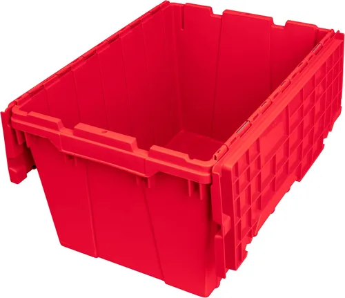 Miniatura 13 de Contenedor de plástico para almacenamiento y distribución 39120 de Akro-Mils, con tapa con bisagras, de 21.5 x 15 x 12.5 pulgadas, 6 unidades Verde