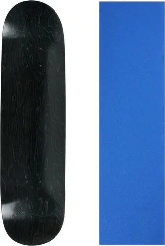 Miniatura 11 de Skateboard Deck Pro 7-Ply Arce canadiense TINTADO NEGRO con Griptape