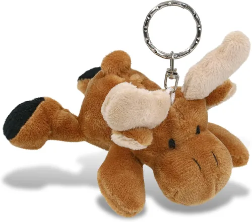 Miniatura 14 de Puzzled Llavero de peluche de oso negro, juguete de peluche suave con dije de oso negro, accesorio de juguete de peluche divertido, 4 pulgadas