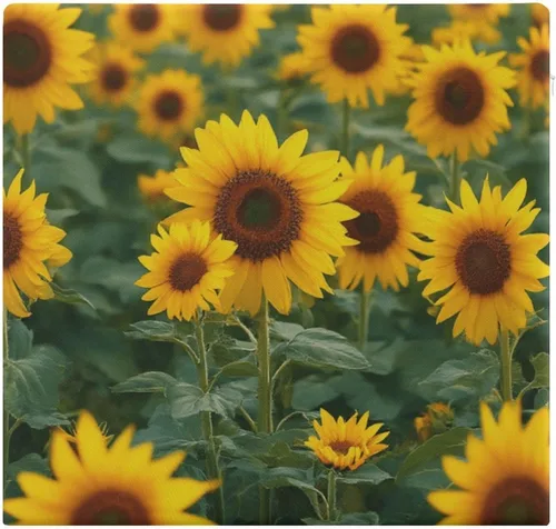 Cojín cuadrado de gel refrescante con semillas de girasol de espuma viscoelástica, almohadilla para silla de oficina para aliviar el dolor de Estilo