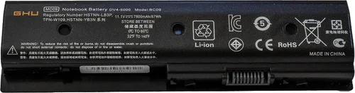 Miniatura 2 de GHU MO06 MO09 - Batería para portátil de 9 celdas, 87 Wh, repuesto para HP Envy M6-1045DX M6-1035DX M6-1125DX Pavilion DV4-5000 DV6-7000 DV6-7014nr