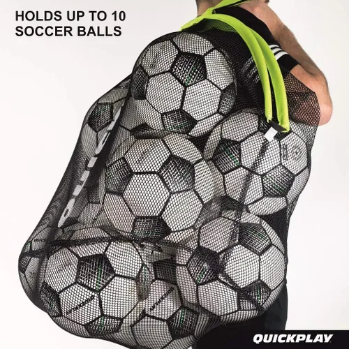 Miniatura 3 de QUICKPLAY Target Sax - Red de fútbol 2 en 1 y bolsa de pelotas Equipo multideportivo para fútbol, béisbol, softbol, baloncesto y más Portátil