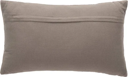 Miniatura 4 de Safavieh Home Collection Deana - Cojín decorativo de 12 x 20 pulgadas, color gris claro, 12 x 22 pulgadas