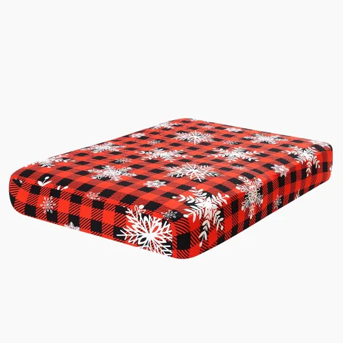 Miniatura 93 de hyha Fundas de cojín estampadas para sofá al aire libre, fundas florales lavables para muebles de patio, exteriores, funda de repuesto para asiento