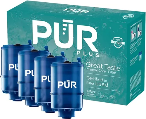 Miniatura 2 de PUR Paquete de sistema de filtración de agua de montaje en grifo PLUS con 4 filtros de repuesto