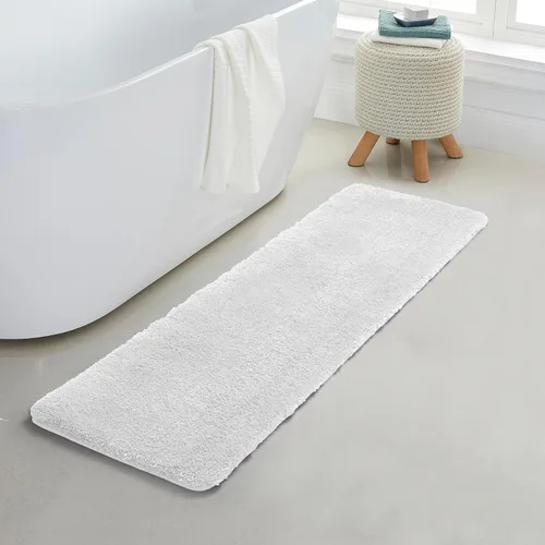 Miniatura 79 de YHF - Alfombras de baño de 20 x 32 pulgadas, extra gruesas y suaves, de microfibra peluda, lavables a máquina, alfombras de baño absorbentes, tapete