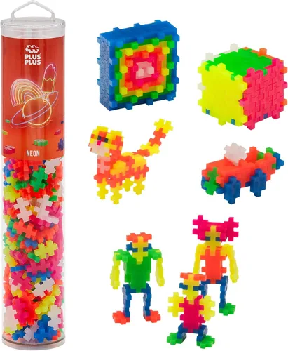 Miniatura 23 de PLUS PLUS, Tubo de juguete básico 240 piezas