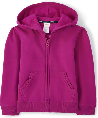 Miniatura 12 de Gymboree Sudadera con capucha y cremallera de manga larga para niñas y niños pequeños