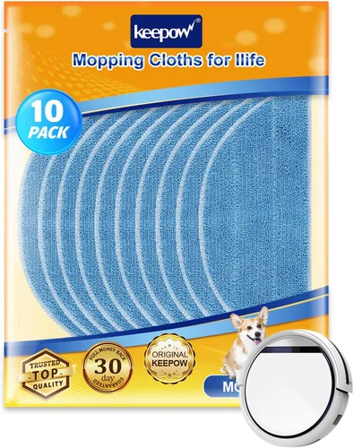 Miniatura 10 de KEEPOW Piezas de repuesto para aspiradora robot ILIFE V3 V3s V5 V5s V5s Pro Robot Aspirador, 1 filtro primario+3 filtros Pro Robot Aspirador + 6