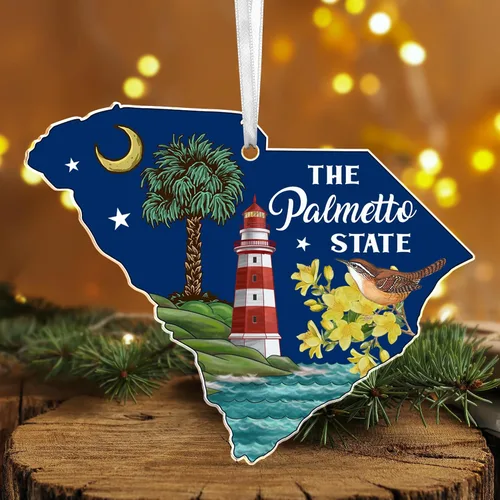 Miniatura 17 de FLAGWIX Regalos de Navidad de Puerto Rico para mujeres y hombres, adornos de madera 2025 para decoración de árboles, adorno de Navidad de Puerto