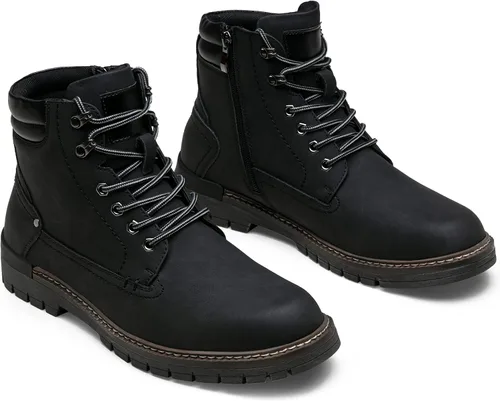 Miniatura 6 de Jousen Botas casuales para hombre, botas chukka con cremallera a la moda