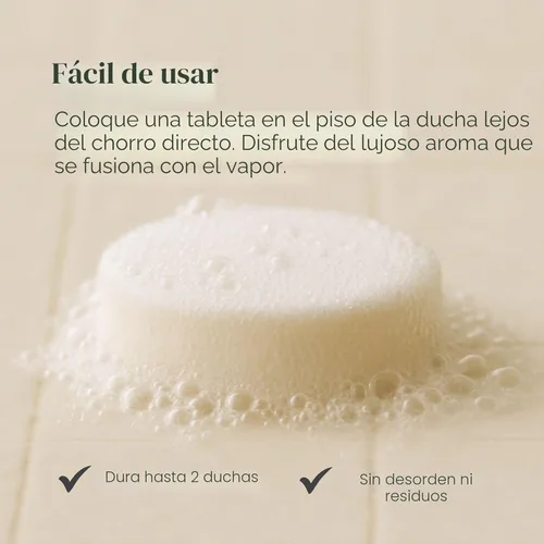 Miniatura 5 de Paquete de 10 vaporizadores de ducha de eucalipto para aromaterapia, fabricados en Estados Unidos con aceites esenciales naturales y mentol