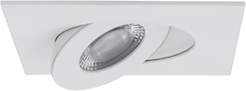 Miniatura 2 de Lotos - Luz LED empotrable ajustable de 2 pulgadas, 1 luz, 3000 K, blanco cálido, 6 W, 530 lúmenes, hermética IC, 120 V-277 V, universal