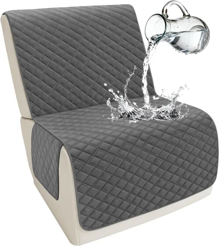 Miniatura 54 de Arfntevss Fundas para sofá seccional reclinable para sofá seccional en forma de L, funda antideslizante lavable para sofá reclinable con forma de L