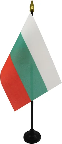 Miniatura 9 de AZ FLAG Bandera de mesa de Albania de 4 x 6 pulgadas - Bandera de escritorio albanesa 5.9 x 3.9 in - Tapa de lanza dorada