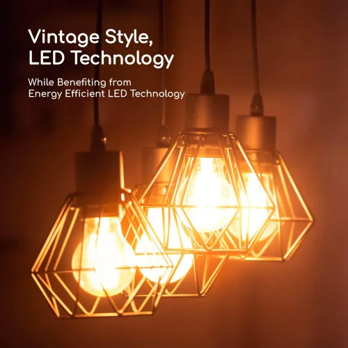 Miniatura 2 de Euri Lighting VA15-3020e-4 LED regulable A15, 4.5 W (50 W igual) blanco cálido (2700 K), 450 lm, 80CRI, vidrio transparente, ángulo de haz de 320°